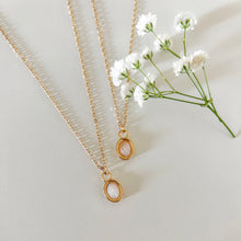 Load image into Gallery viewer, Flor Moonstone Necklace