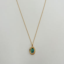 Load image into Gallery viewer, Siren Abalone Shell Locket Necklace