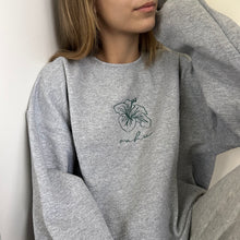 Load image into Gallery viewer, Hibiscus Oahu Sweatshirt - Grey