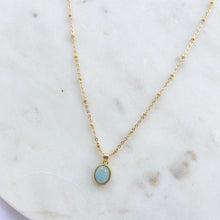 Load image into Gallery viewer, Eve Blue Jade Necklace