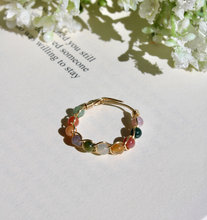 Load image into Gallery viewer, Indian Agate Braided Wire Ring