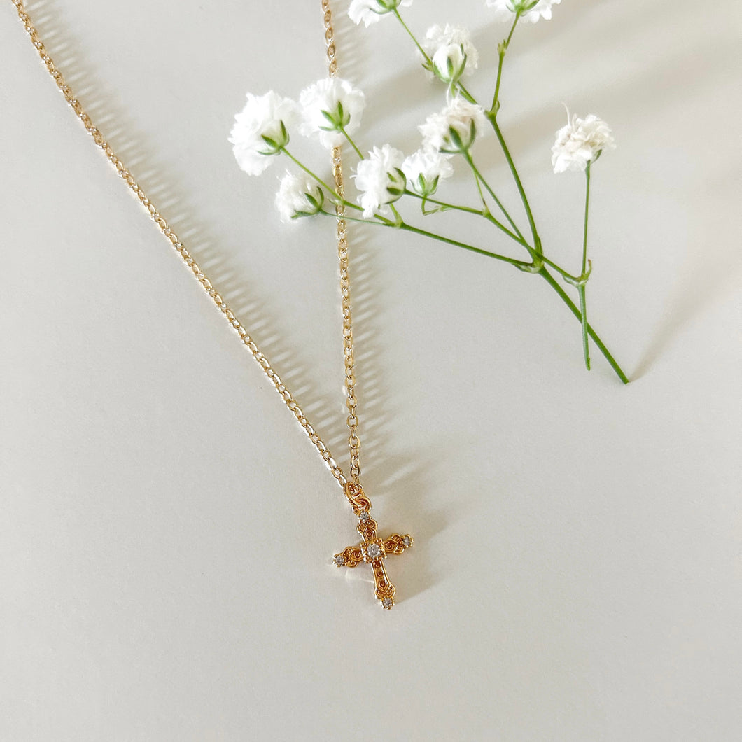 Marisol Artisan Cross Necklace