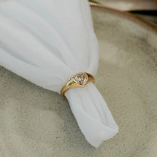 Load image into Gallery viewer, Roman Heart Signet Ring
