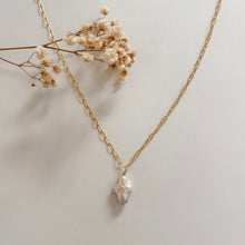 Load image into Gallery viewer, Cici Pearl Cross Necklace
