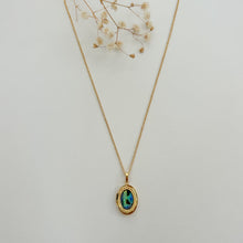 Load image into Gallery viewer, Siren Abalone Shell Locket Necklace
