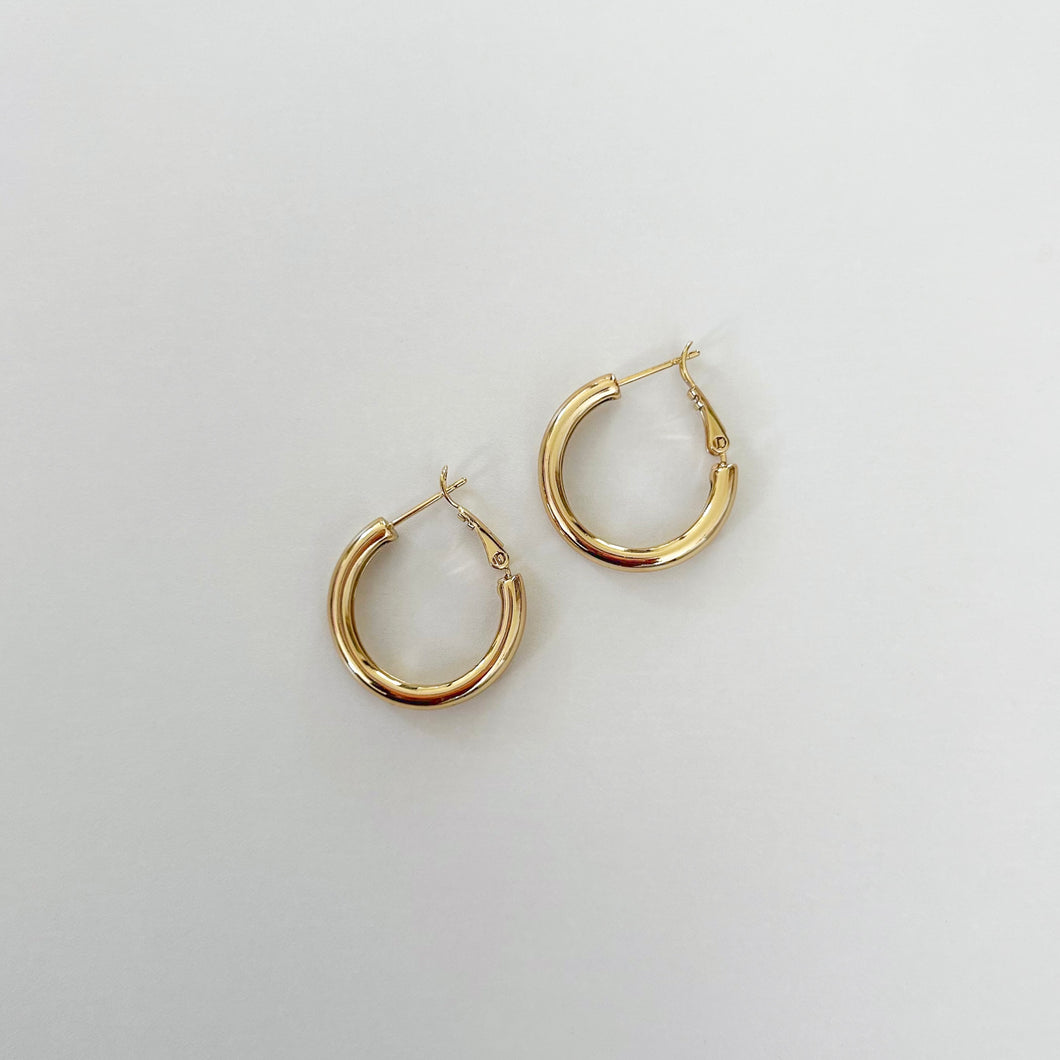 Aida Chunky Hoop Earrings