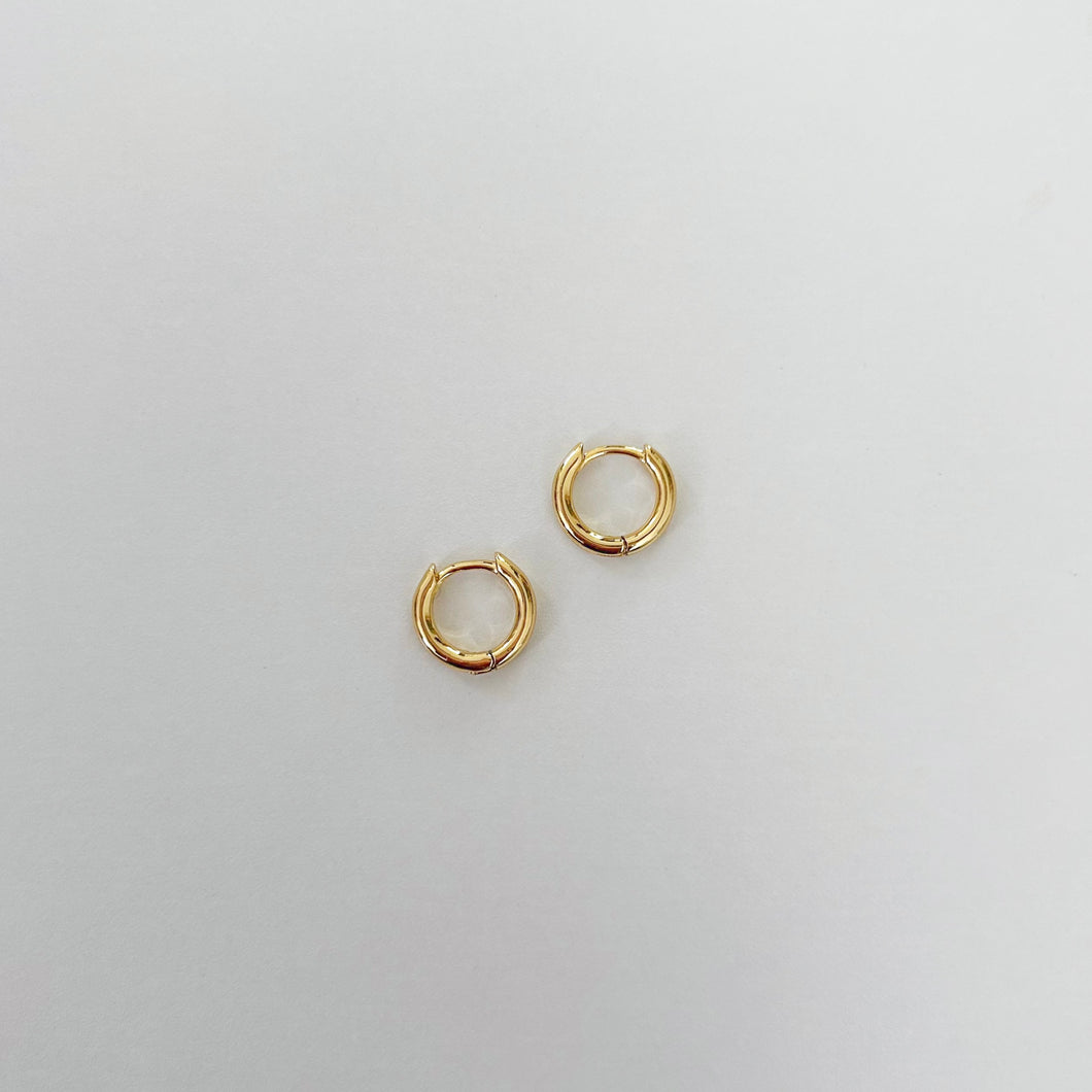 Lola Mini Hoop Earrings 12mm