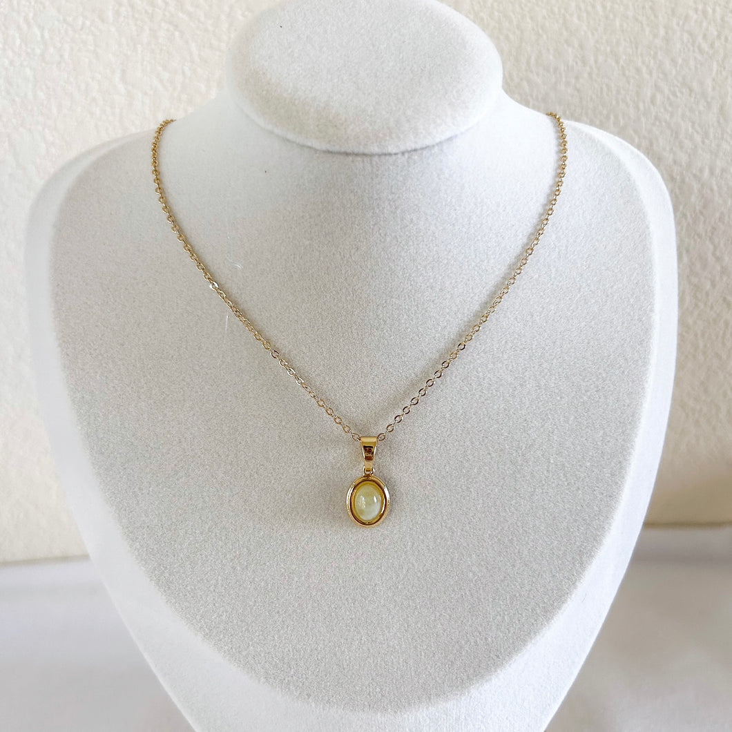 Solstice Peridot Necklace