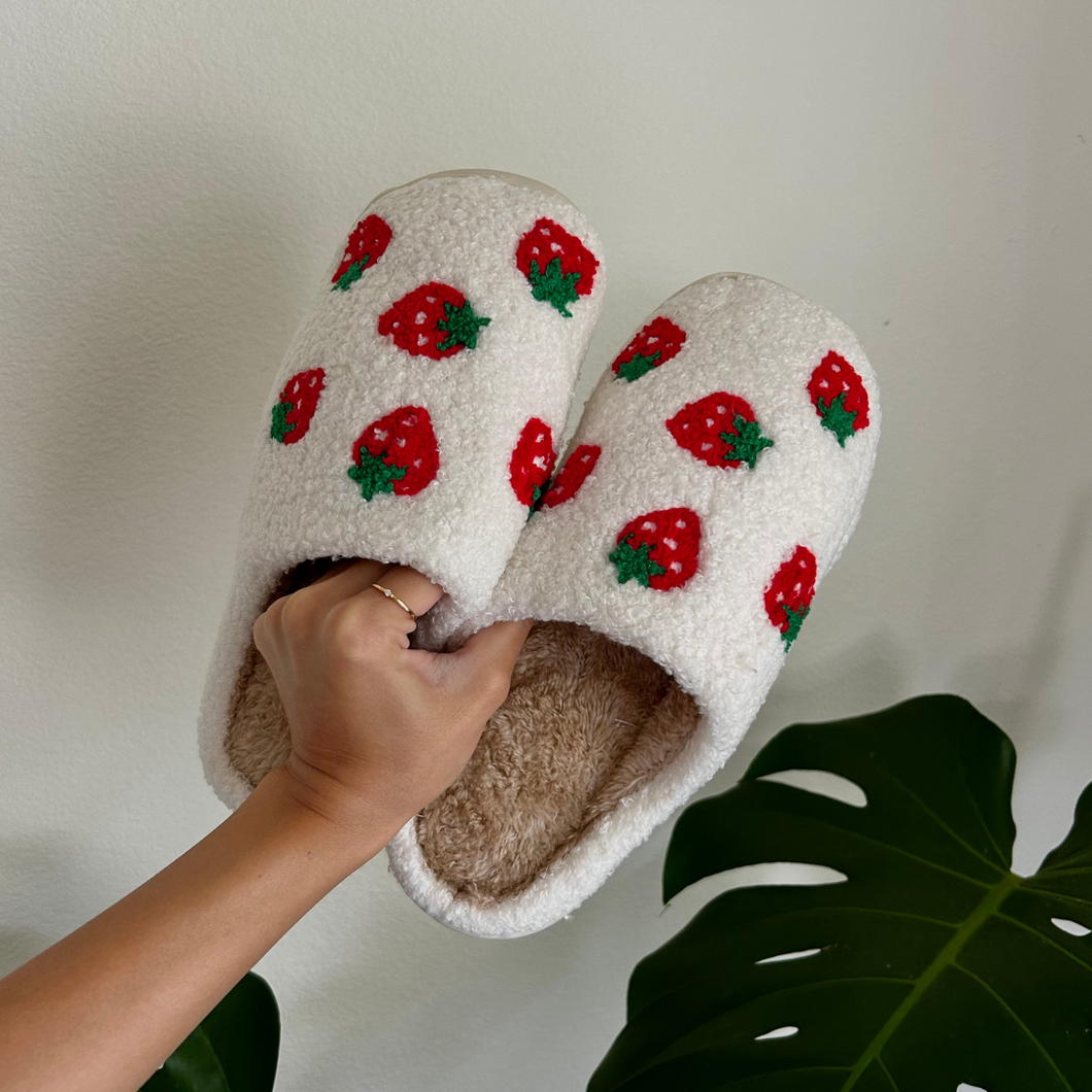 Strawberry Slippers