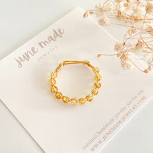 Load image into Gallery viewer, Citrine Braided Wire Ring
