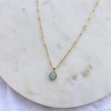 Load image into Gallery viewer, Eve Blue Jade Necklace
