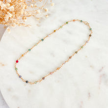 Load image into Gallery viewer, Indian Agate Ever Linked Necklace
